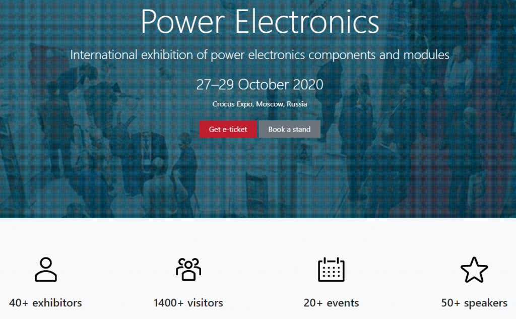 Power Electronics Trade Fair in Moscow